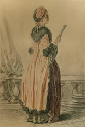 Femme de chambre russe
