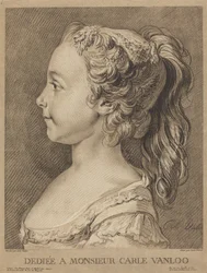 Marie-Rosalie Vanloo, vers 1764