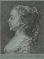 Marie-Rosalie Vanloo, vers 1764