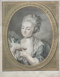 La femme prenant le café, 1774
