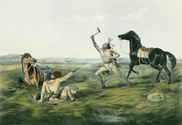 The Last Shot, publié par Currier  Ives