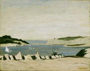 Scène côtière, 1909