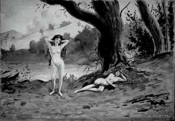 Deux nus, 1900