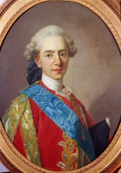 Portrait de Louis XVI, roi de France puis duc de Berry (1754-1793). Peinture de Louis Michel van Loo, 1769