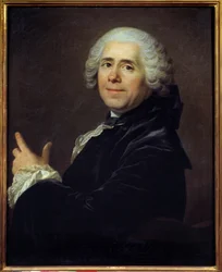 Portrait de Pierre Carlet de Chamblain de Marivaux (1688-1763) dit Marivaux, écrivain français