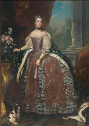 Louise Elisabeth de France, vers 1760 (huile sur toile)