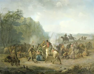 Bivouac cosaque, 1813