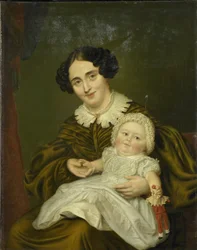 Mme Carp et son jeune fils
