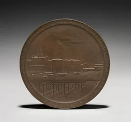 Médaille: Abram Stevens Hewitt verso, 1875-1925