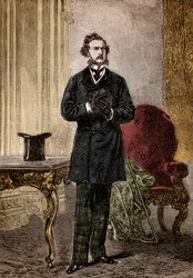 Portrait de Phileas Fogg, personnage de « Le tour du monde en quatre-vingts jours » roman d