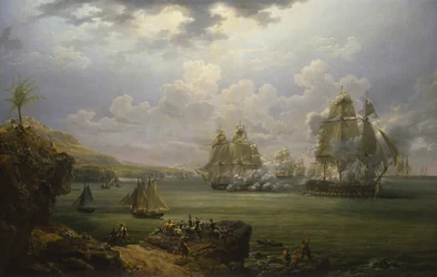 Combat de la frégate Poursuivante contre le navire britannique Hercule, 28 juin 1803, 1803