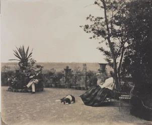 Sans titre (Homme et femme se relaxant), vers 1854