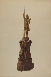 Poteau de rampe, 1938