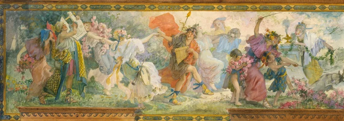 (Réjouissances de la Bacchanale, Pan et Procession)