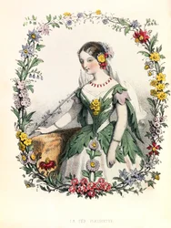 Allegorie , la Fee Fleurette