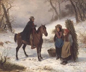 Scène de neige