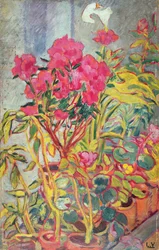 Azalées, vers 1918