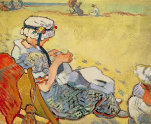 Sur la plage