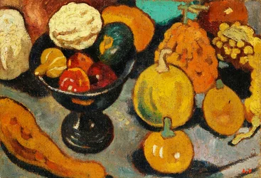 Nature morte, bol de fruits