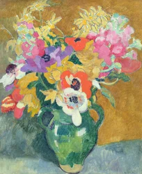 Vase de fleurs, vers 1925