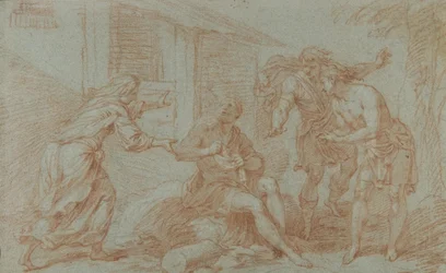 Socrate prenant la coupe de poison