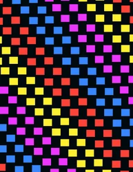 Carrés colorés (numérique)