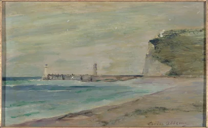Paysage de plage, Fécamp