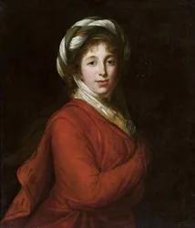 Portrait de la comtesse Helena Radziwill 1753-1821, née Przezdziecka, vers 1802-1805