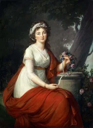 Portrait de la comtesse Tatyana Vasilyevna Yusupova, née von Engelhardt 1769-1841, 1797