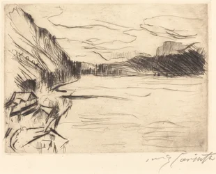 Am Walchensee, 1923