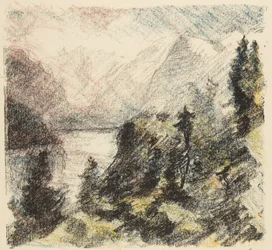 Lac de montagne (l