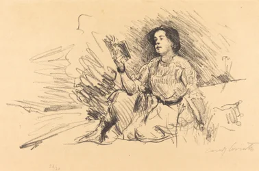 Fille lisant