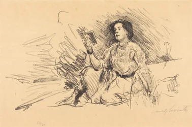 Jeune fille lisant