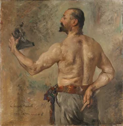 Portrait du sculpteur Friedrich