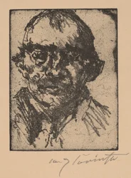 Autoportrait, 1920-1921