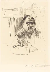 Autoportrait en manteau de fourrure