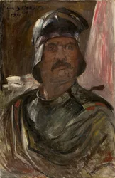 Autoportrait en armure, 1911