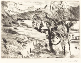 Paysage de Walchensee