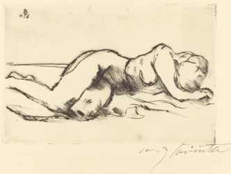Nu féminin, 1916