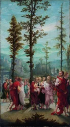 Le Christ fait ses adieux aux apôtres