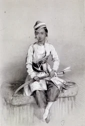 Un jeune Raja de colline, 1844