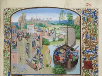 Massacre des marchands de Gand à Audenarde 1380, ca 1470-1475