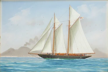 Magdalene R.Y.S au large de Naples