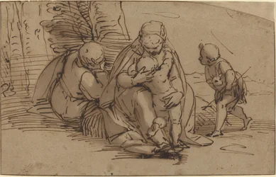Sainte Famille avec le Petit Saint Jean