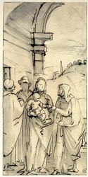 La Sainte Famille avec Sainte Anne et Joachim