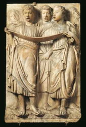 Enfants chantant (détail)