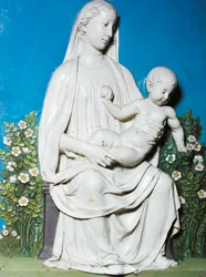 Madone du Jardin des Roses, vers 1450-55
