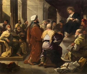 Christ parmi les docteurs, vers 1665