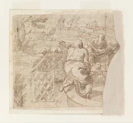 Dessin pour Susanna et les aînés