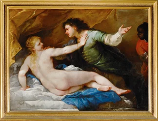 Lucrèce et Sextus Tarquinius (peinture sur toile)